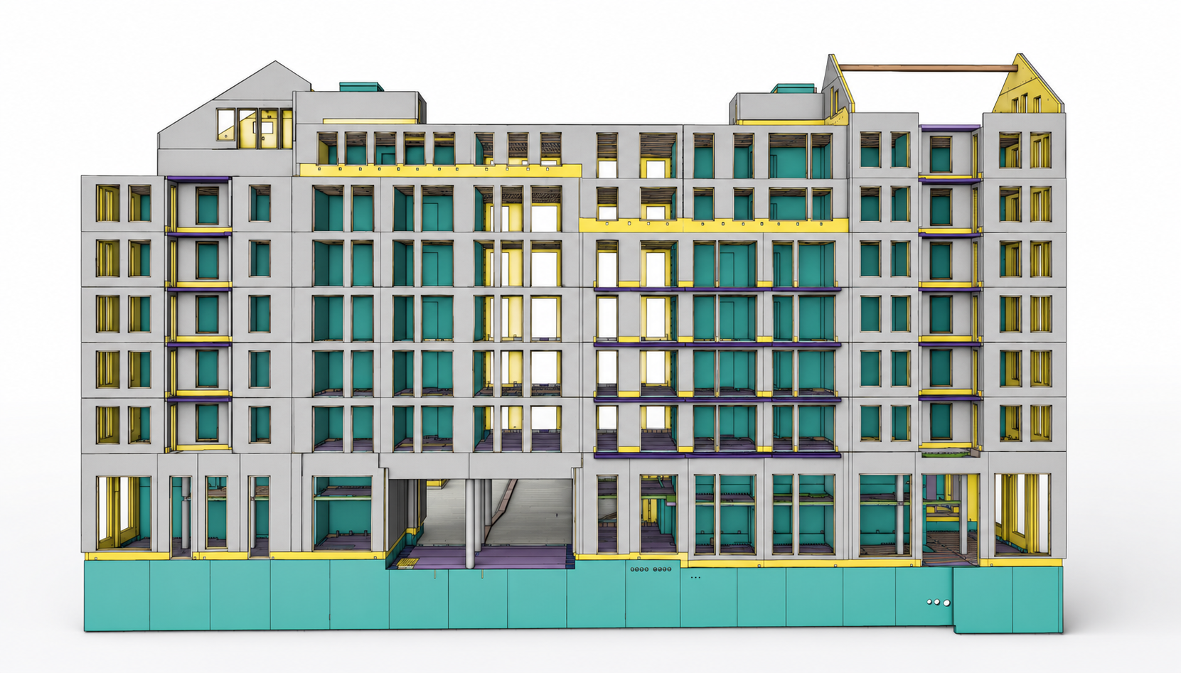 KV. PAPAJAN — Tekla Model 1