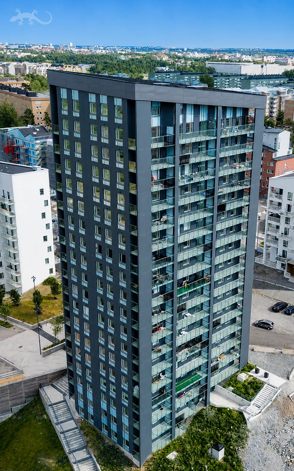 RINKEBY TERRASSEN — Residential Complex, Stockholm, Sweden