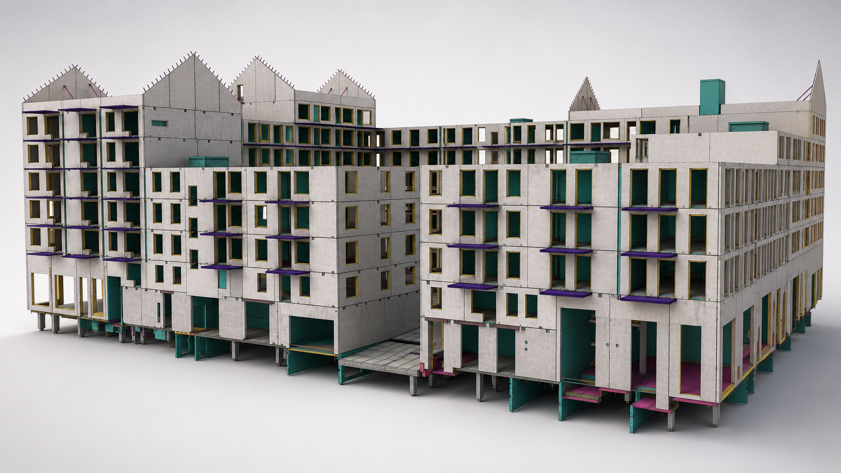 KV SÖDRA SARVTRÄSK — Tekla Model 1