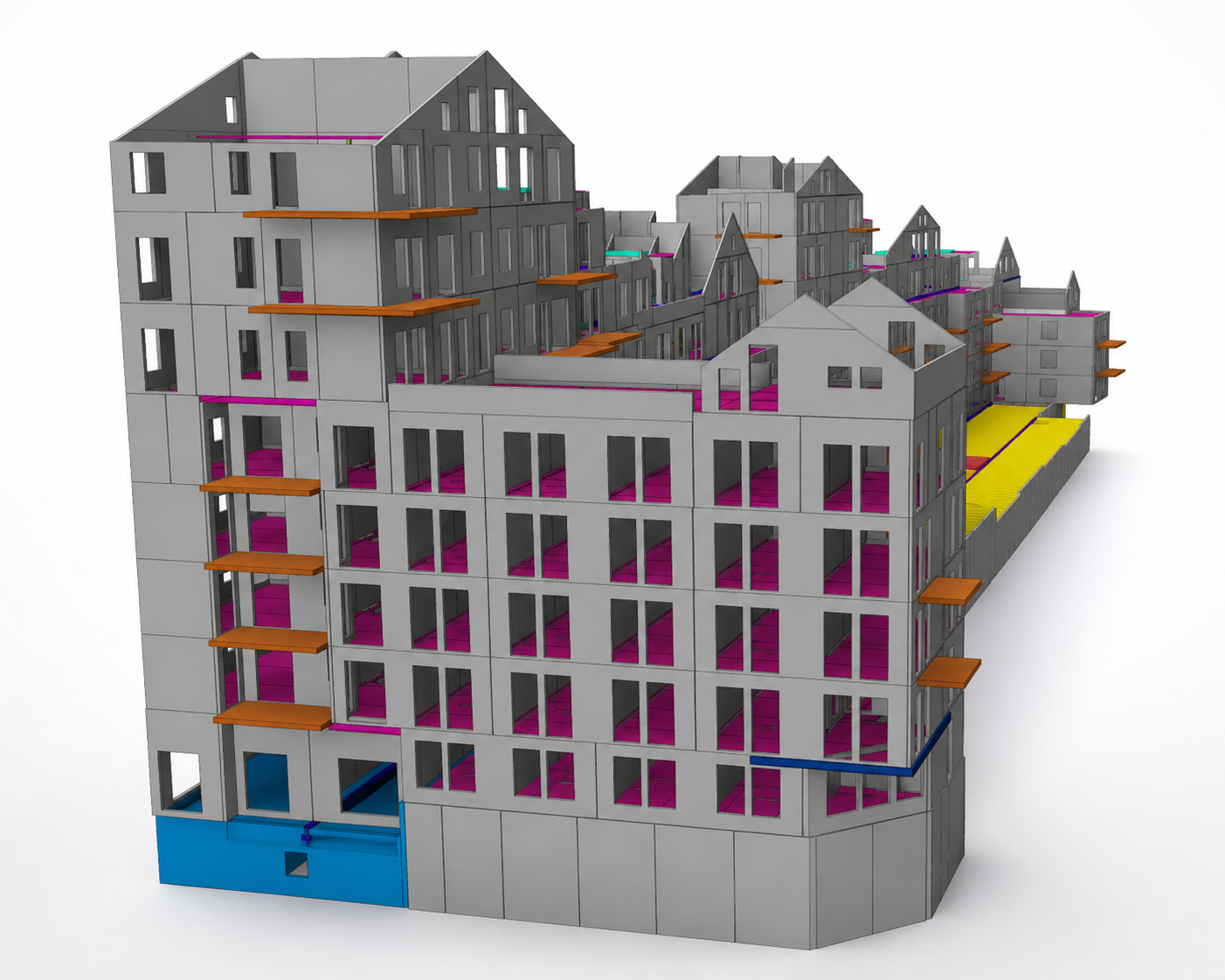 VÄSTRA ROSLAGS NÄSBY — Tekla Model 1