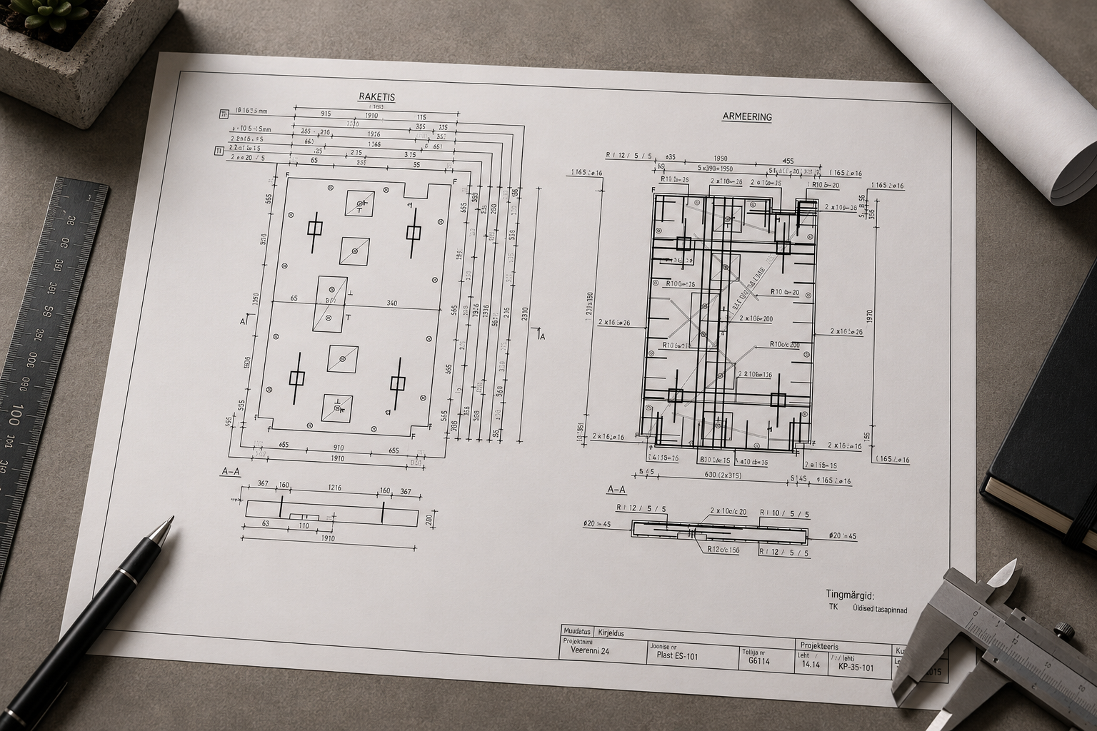 VEERENI 24 — Tekla Model 1